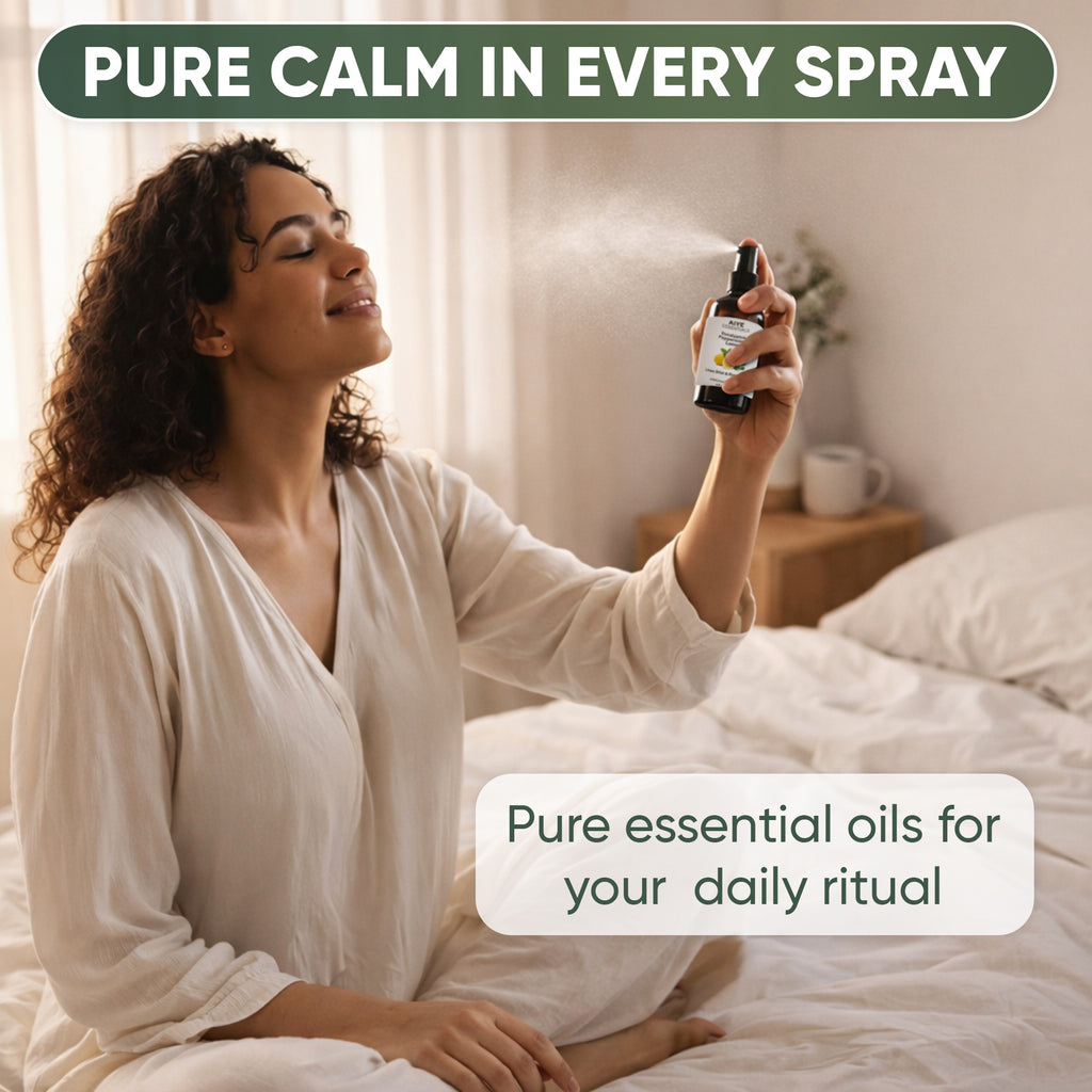 Eucalyptus, Peppermint & Lemon Room, Linen & Fabric Spray Essential Oil Blend 4 Fl oz (120 ml)