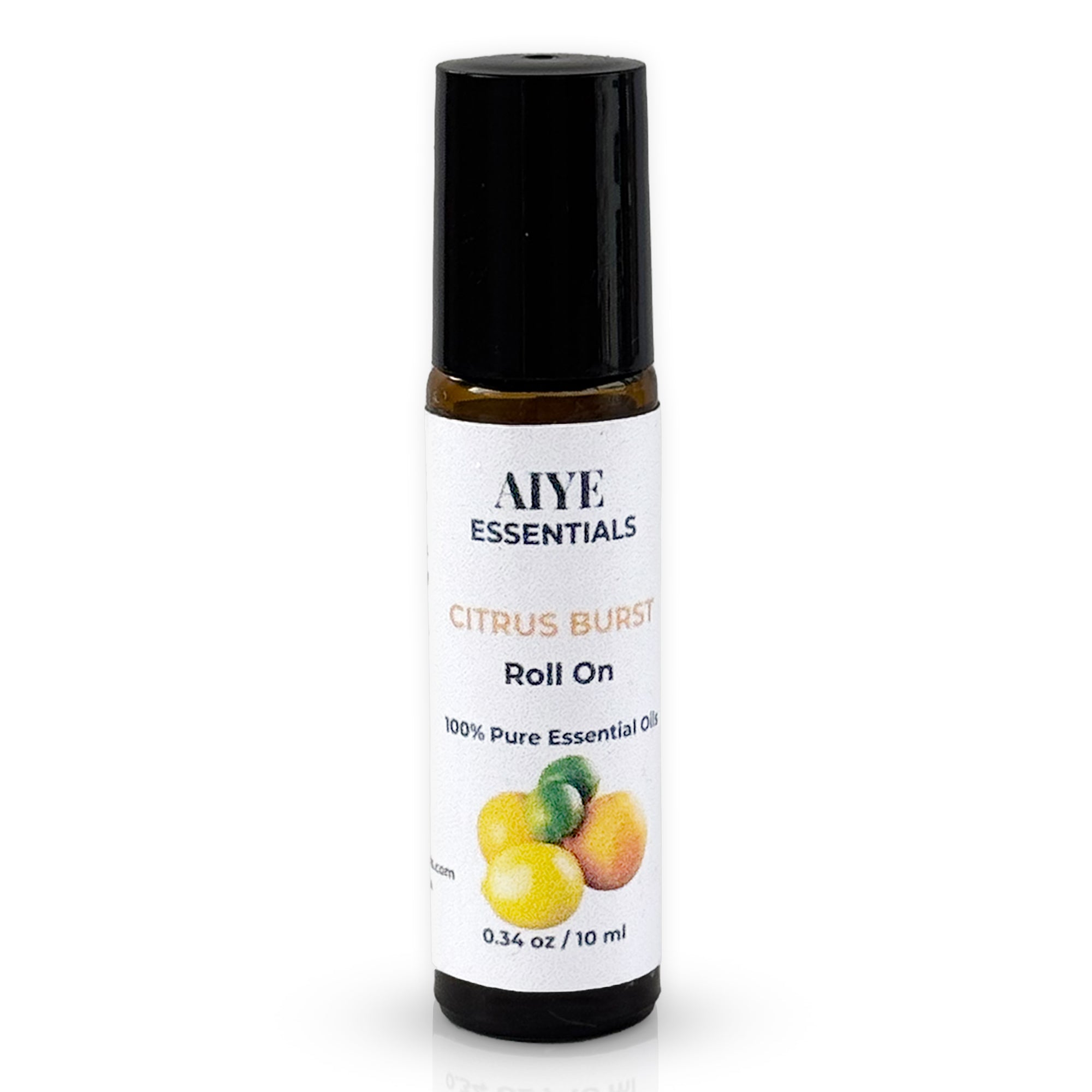 Citrus Burst Essential Oil Roll-On, 0.34 oz (10 ml), Energizes Senses & Refreshes Mood
