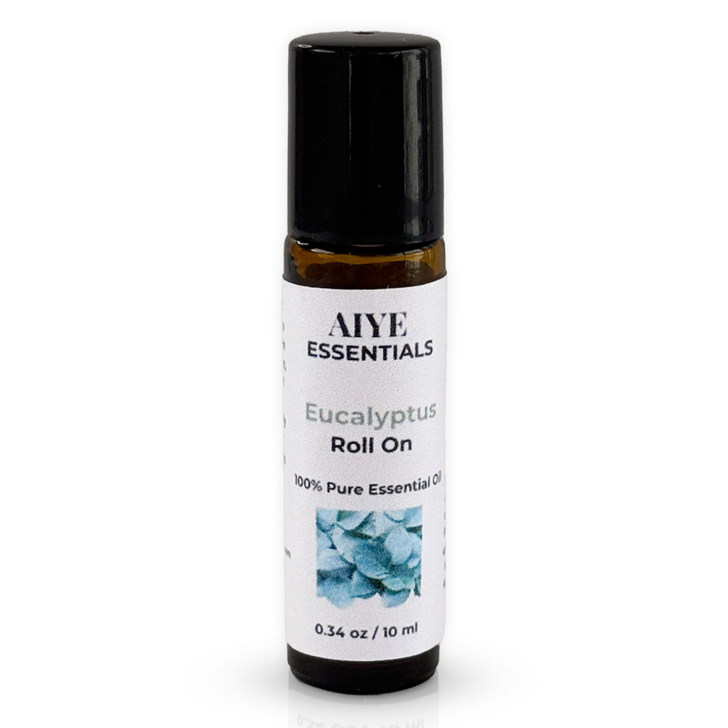 Eucalyptus Essential Oil Roll-On, 0.34 oz (10 ml), Refresh & Clear‑Minded
