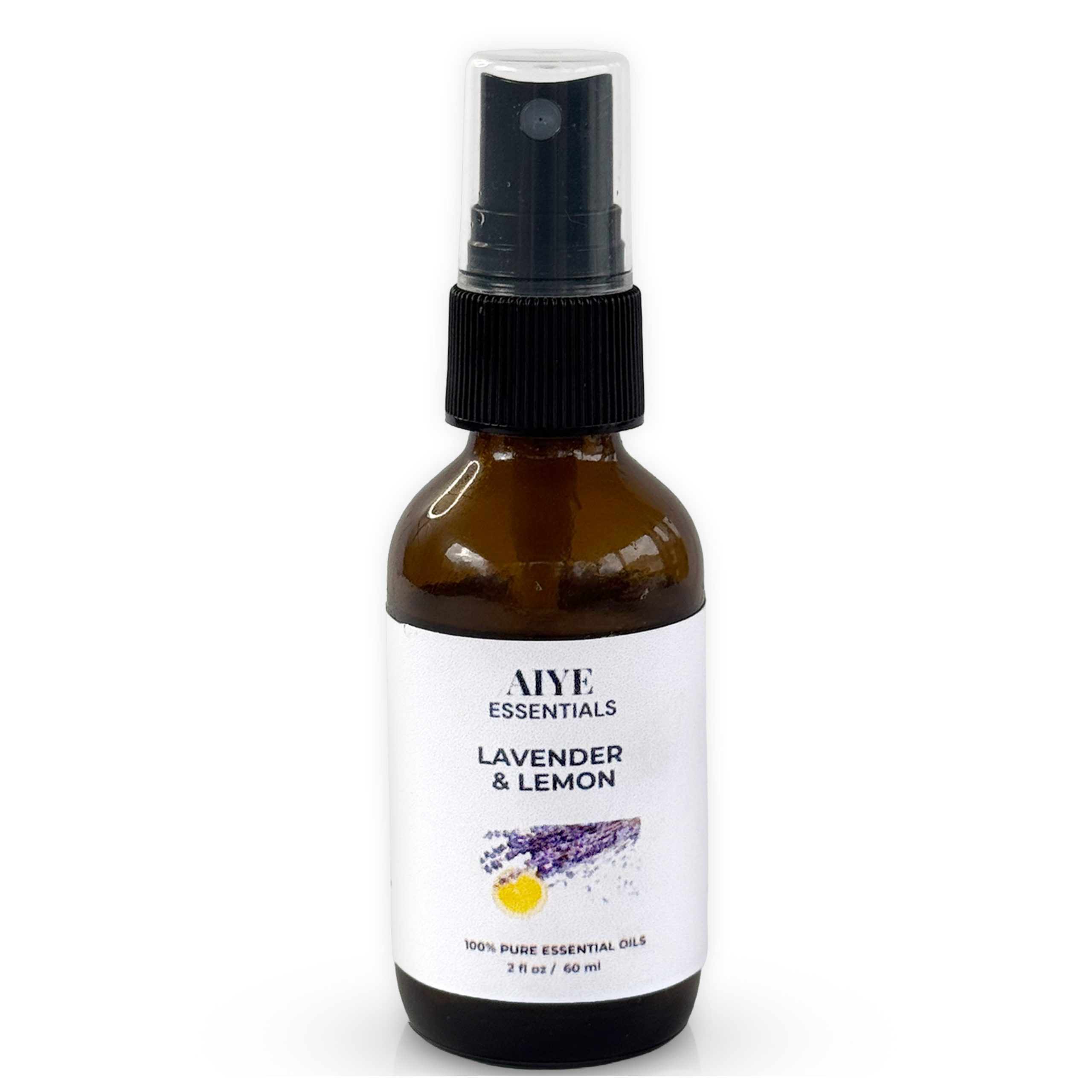Lavender Lemon Room, Linen & Fabric Spray Calming Essential Oil Blend 2 Fl oz (60 ml)