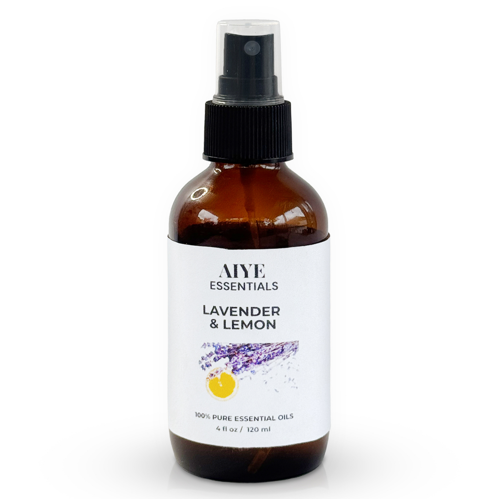 Lavender Lemon Room, Linen & Fabric Spray Calming Essential Oil Blend 4 Fl oz (120 ml)