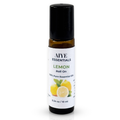 Lemon Essential Oil Roll-On, Calm Focus Uplift 0.34 oz (10 ml)